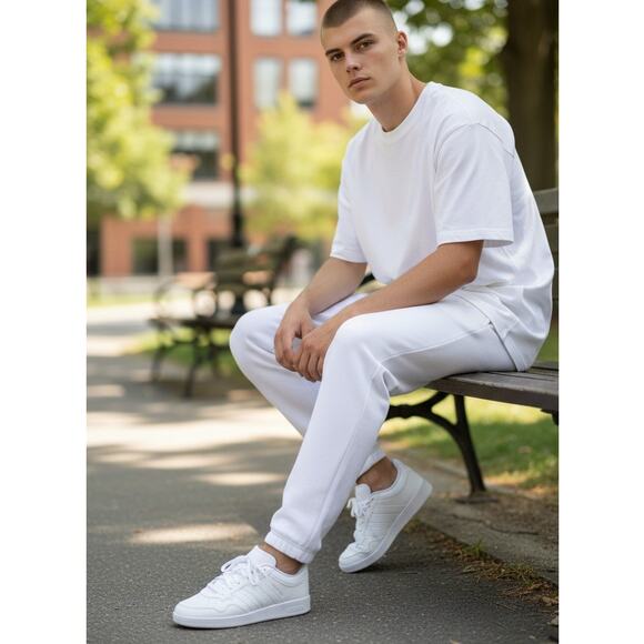 Adidas Hoops 4.0 J Sneakers - Men's 5.5 / Women's 7 New in Box - Picture 3 of 13